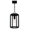 Quoizel Hazel 1-Light Earth Black Outdoor Hanging Lantern HAZ1909EK - alternate 3